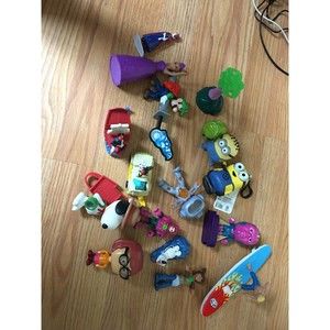Mixed Lot McDonald's Burger King Toys Minnie Luigi Sponge Bob Delma Froz…